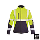 CHAQUETA SOFTSHELL HW OKLAN AMARILLO FLUOR - Miniatura 1