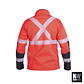 CHAQUETA SOFTSHELL HW OKLAN ROJO FLUOR - Miniatura 2