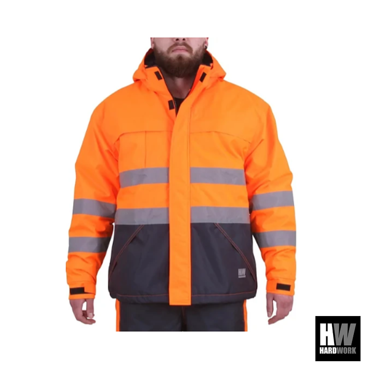 PARKA HW TERMICA SIBERIA CERTIFICADA NARANJA FLUOR 1