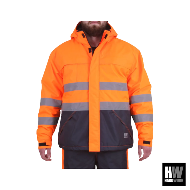 PARKA HW TERMICA SIBERIA CERTIFICADA NARANJA FLUOR 3