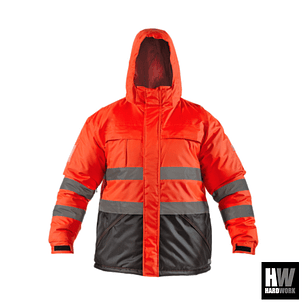 PARKA REFLECTIVA HW SIBERIA ROJO FLUOR