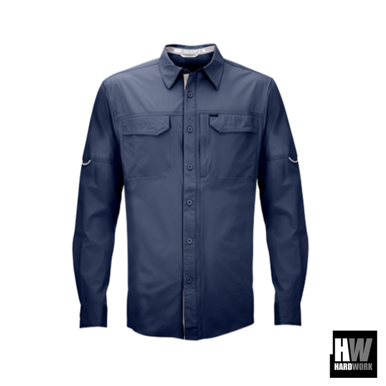 CAMISA HW ANTAKARI SPANDEX HOMBRE AZUL 2