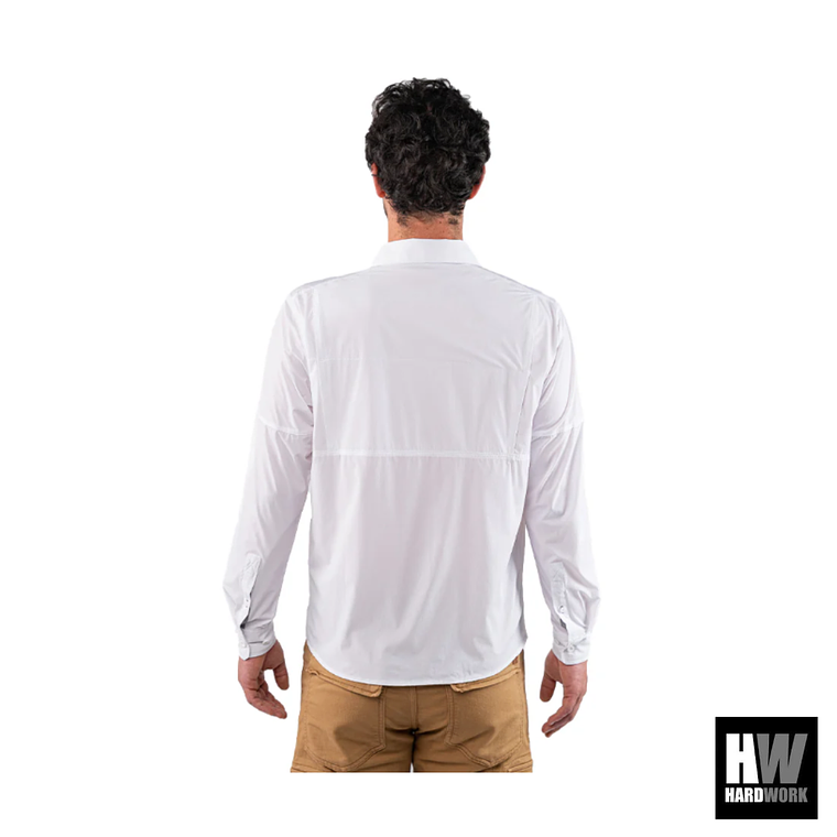 CAMISA HW ANTAKARI HOMBRE SPANDEX BLANCA 1