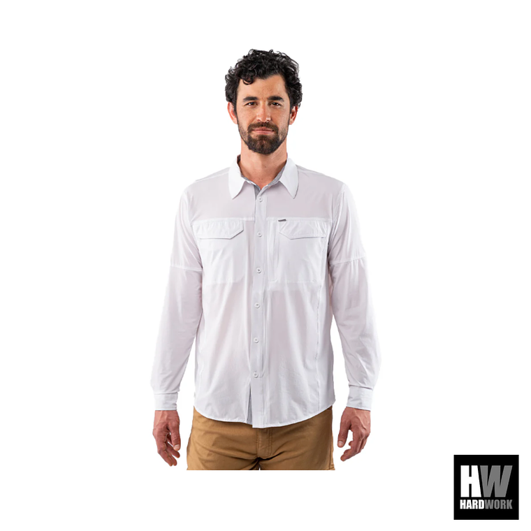 CAMISA HW ANTAKARI HOMBRE SPANDEX BLANCA 2