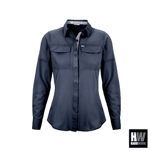 CAMISA HW ANTAKARI SPANDEX MUJER AZUL