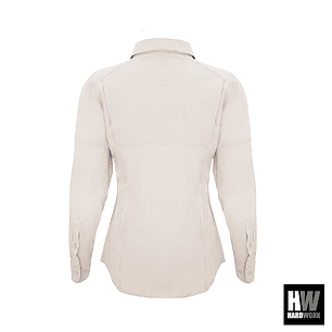 CAMISA HW ANTAKARI SPANDEX MUJER BEIGE
