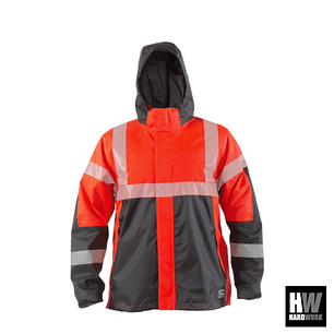 PARKA HW REFLECTIVA SKORPIO 3 EN 1 ROJO FLUOR