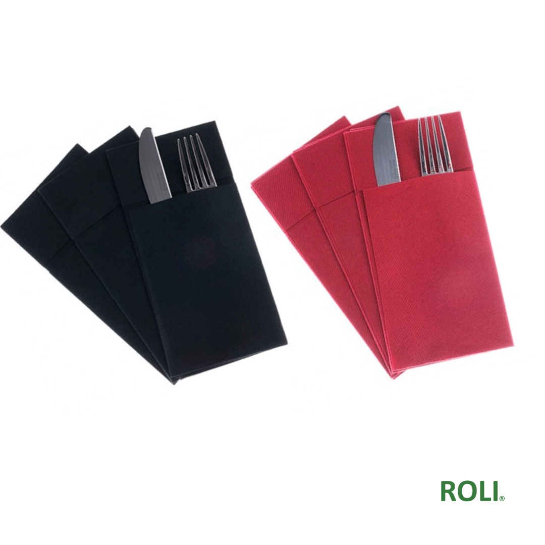 50 Servilletas Airlaid Colores 40x40cm.