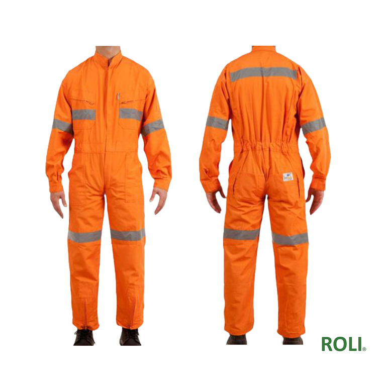 Overol Alaska Canvas c/Cinta Azul 2