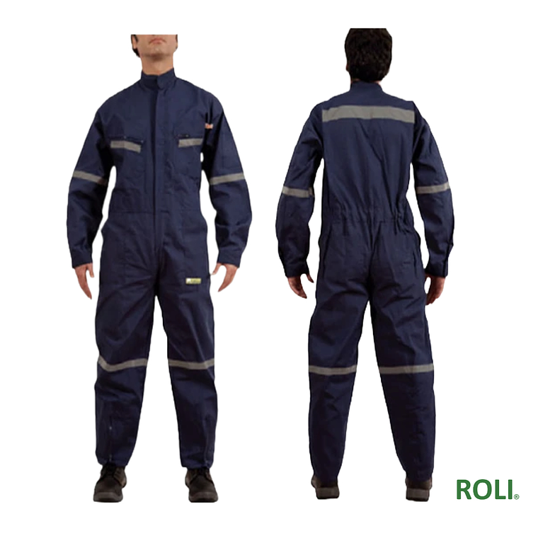 Overol Alaska Canvas c/Cinta Azul 3