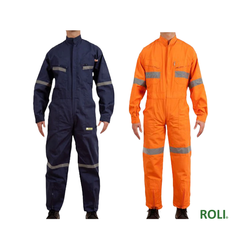 Overol Alaska Canvas c/Cinta Azul 1