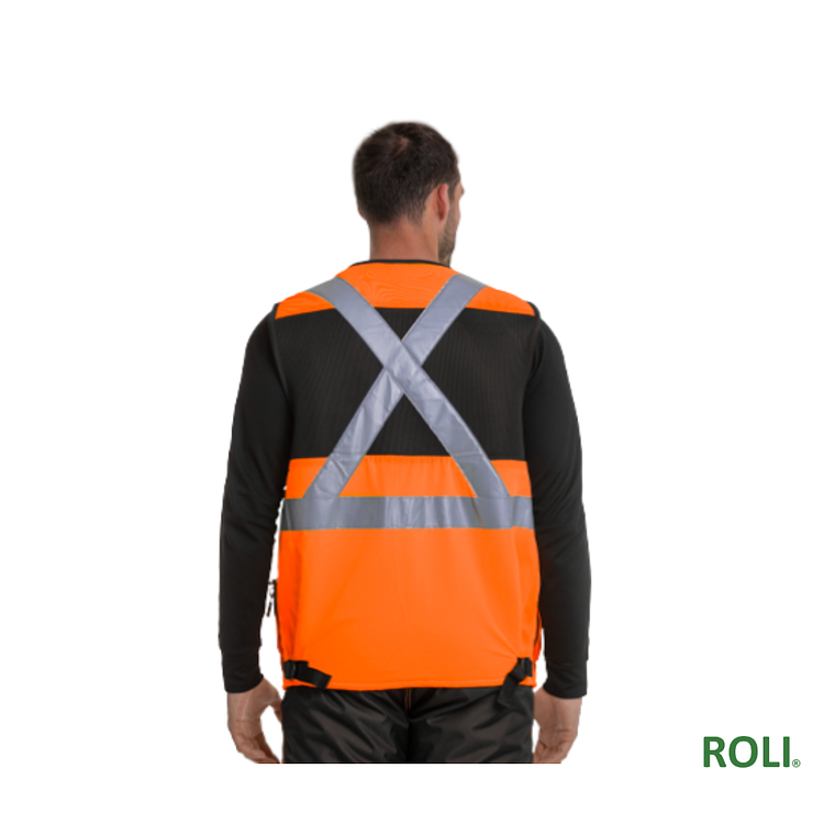 CHALECO GEOLOGO ALASKA XPERT HOMBRE NARANJA 3