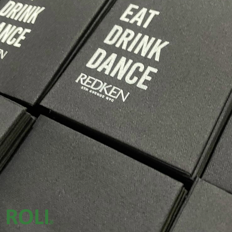 Servilletas Airlaid  Negras Impresas Un Color 40x40 cm 2