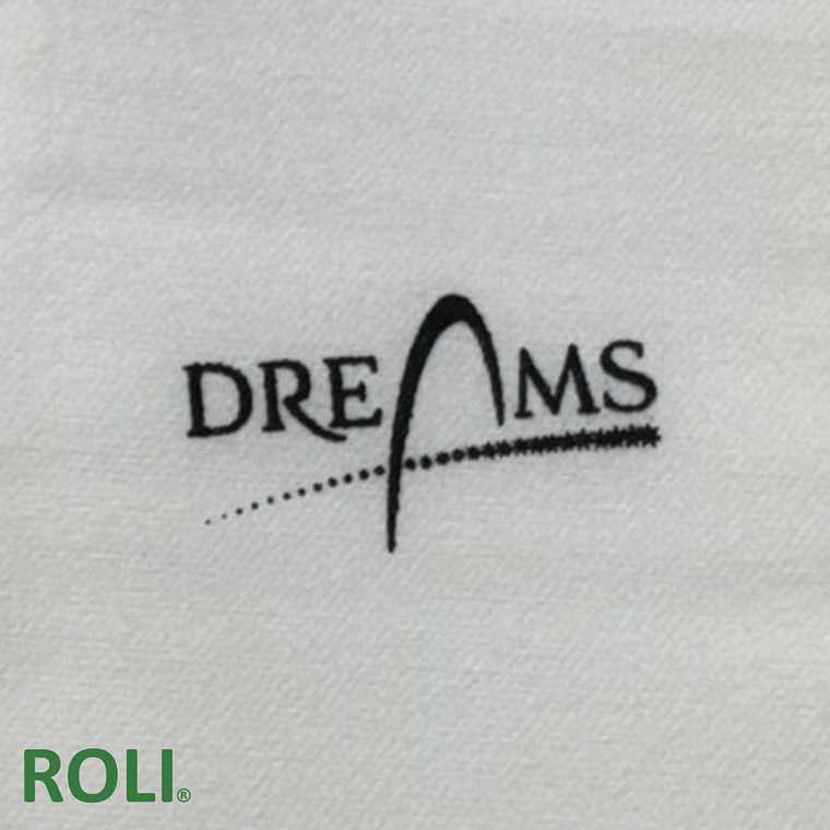 1.000 Servilletas Airlaid  Blanca Impresas 40x40 cm 3