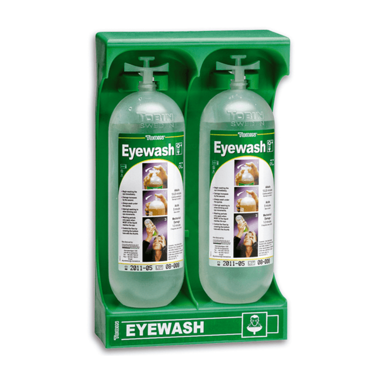 BOTELLA LAVAOJOS CON SOPORTE TOBIN (2 UN) 1