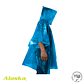 PONCHO DE EMERGENCIA BIODEGRADABLE ALASKA AZUL - Miniatura 3
