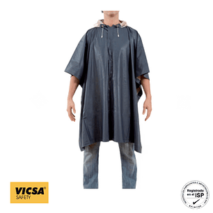 PONCHO IMPERMEABLE PVC C/GORRO