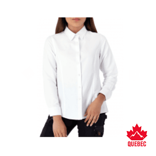 CAMISA QUEBEC VANCOUVER MUJER BLANCA