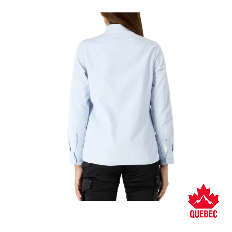 CAMISA QUEBEC VANCOUVER MUJER CELESTE 2