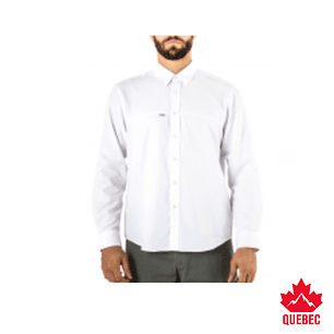 CAMISA QUEBEC VANCOUVER HOMBRE BLANCA