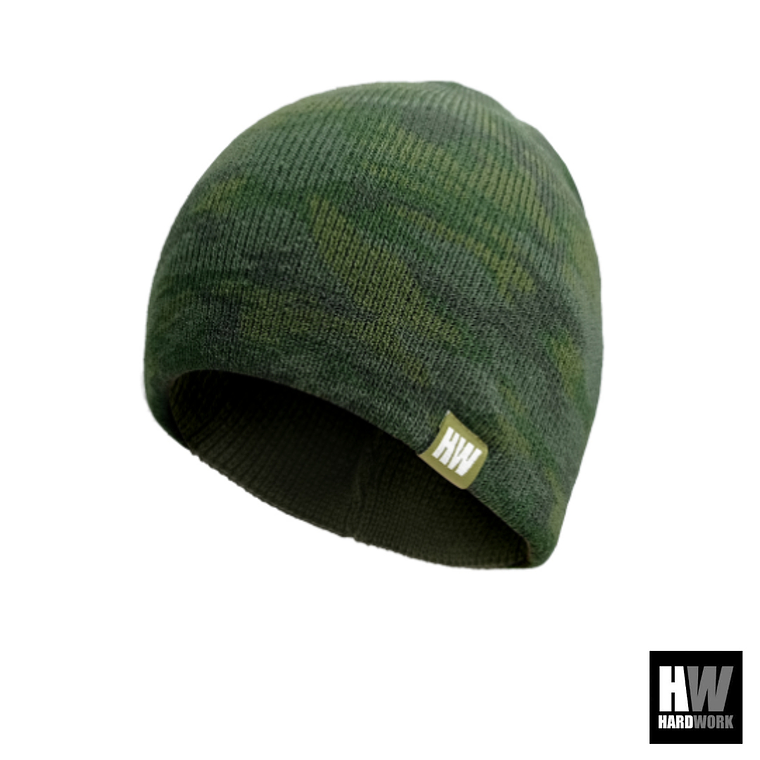 GORRO BEANIE HW GREEN CAMO 1
