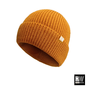 .GORRO BEANIE HW MOSTAZA