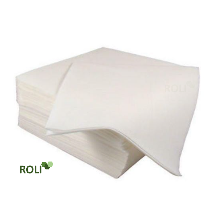 500 Servilletas Airlaid Blanca 33x33 cm.- 1