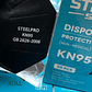 MASCARILLA DESCARTABLE STEELPRO KN95 (50 UN) BLACK - Miniatura 2