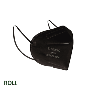 MASCARILLA DESCARTABLE STEELPRO KN95 (50 UN) BLACK