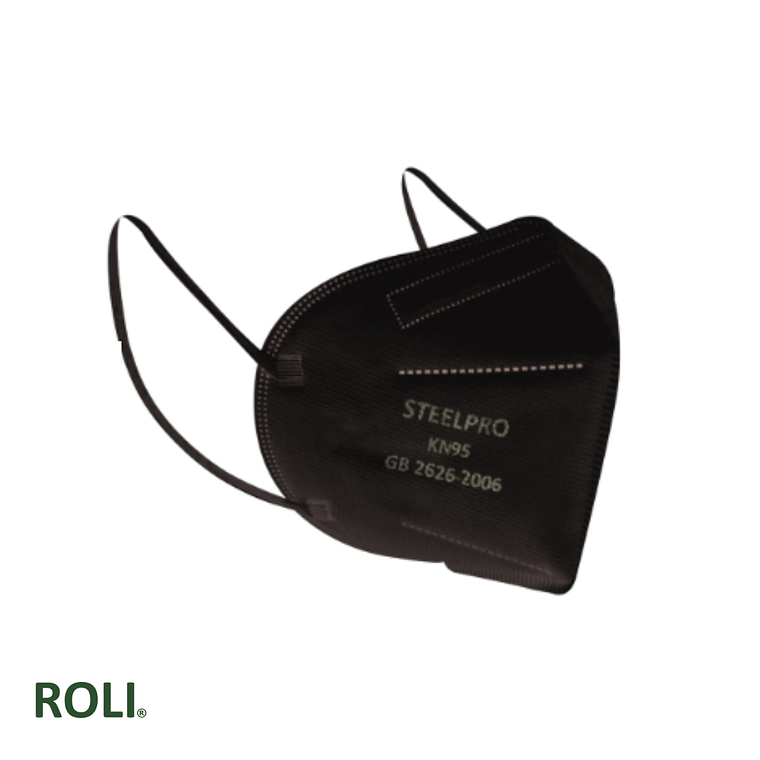 MASCARILLA DESCARTABLE STEELPRO KN95 (50 UN) BLACK 1