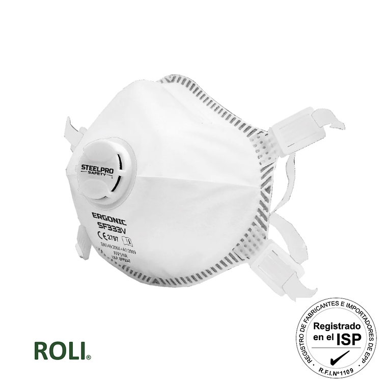 MASCARILLA (RESPIRADOR) SF333V (10 UNIDADES) 1