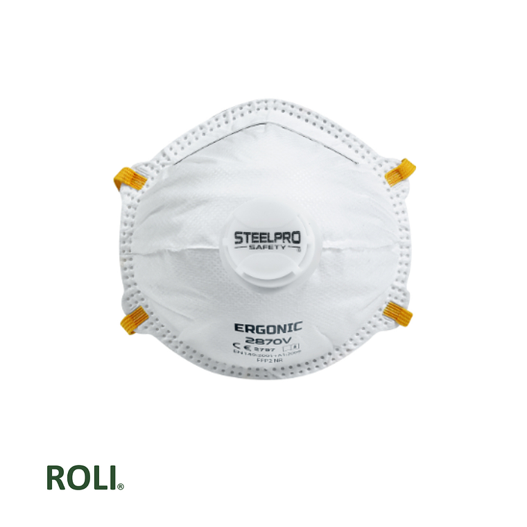 RESPIRADOR DESCARTABLE ERGONIC FFP2 (10 UN) 2870V 4