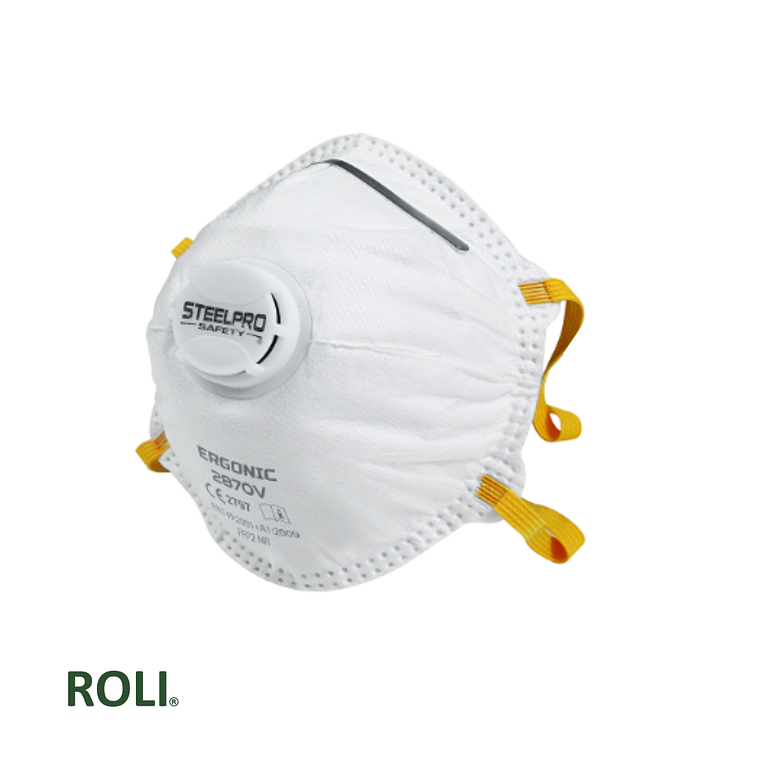 RESPIRADOR DESCARTABLE ERGONIC FFP2 (10 UN) 2870V 1