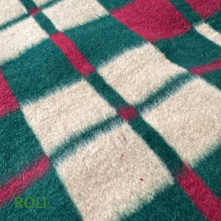 .FRAZADA ESCOCESA DOBLE FAZ 1 PLAZA 1.4 x 2.20 MT. 6