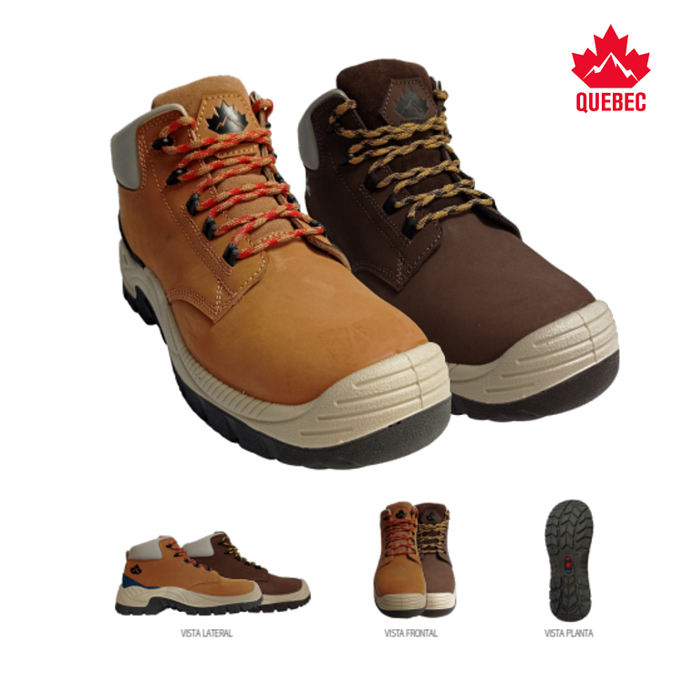 CALZADO SEGURIDAD QUEBEC 400 CAMEL 5