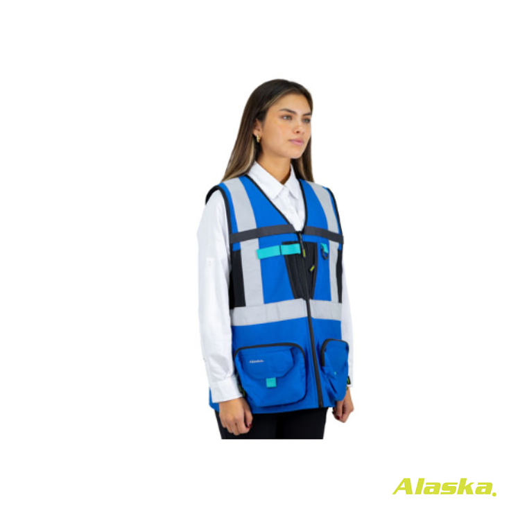 CHALECO GEOLOGO ALASKA XPERT MUJER AZUL 2