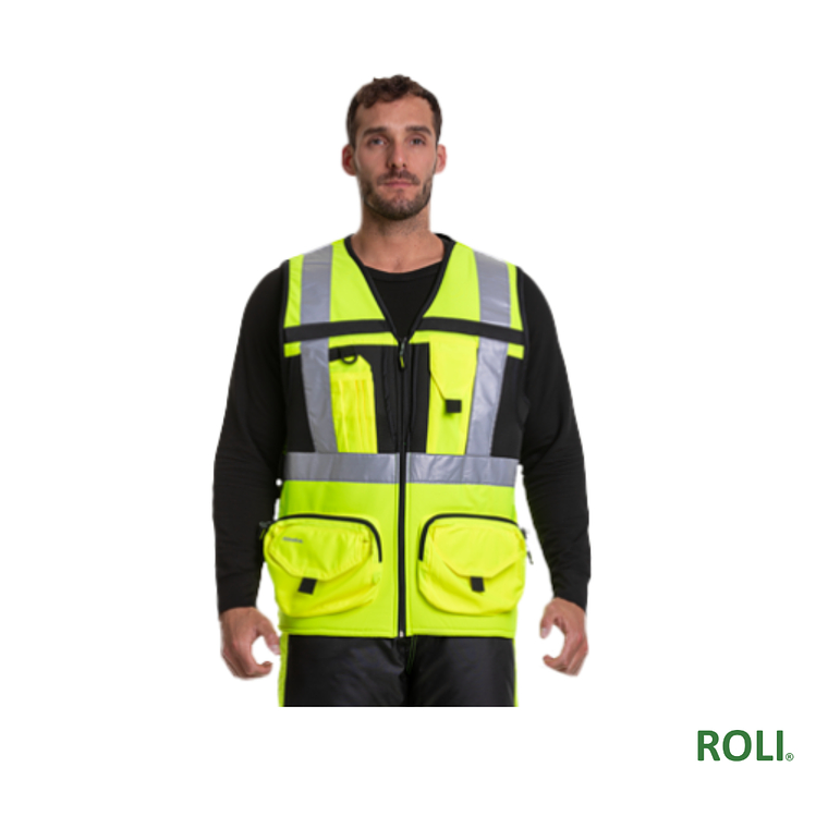 CHALECO GEOLOGO ALASKA XPERT HOMBRE AMARILLO 1