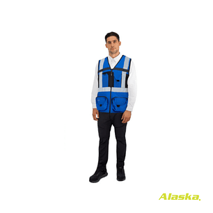 CHALECO GEOLOGO ALASKA XPERT HOMBRE AZUL