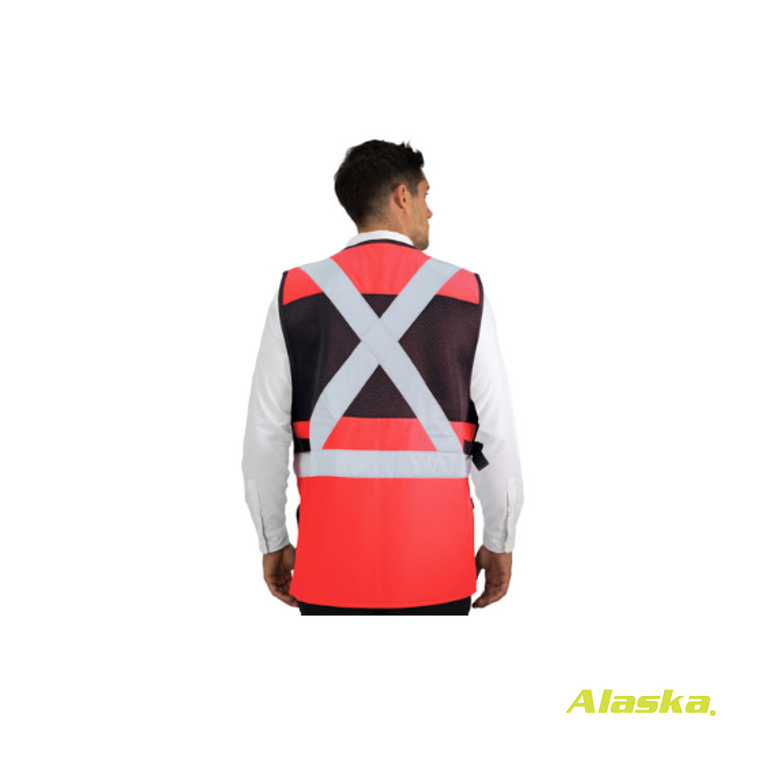 CHALECO GEOLOGO ALASKA XPERT HOMBRE ROJO 3