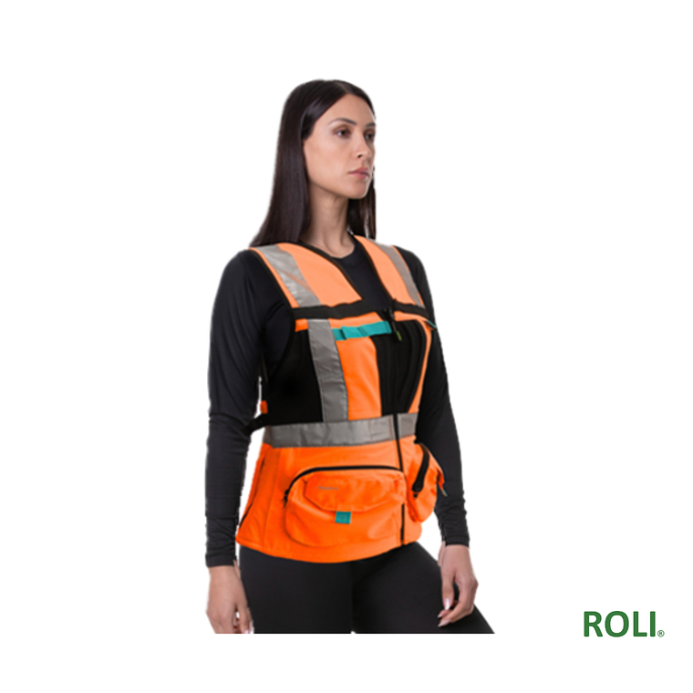 CHALECO GEOLOGO ALASKA XPERT MUJER NARANJA 2