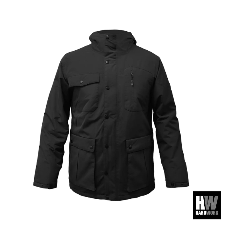 PARKA HW KODIAK HOMBRE NEGRO 1