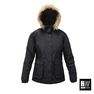 PARKA HW KODIAK MUJER NEGRO