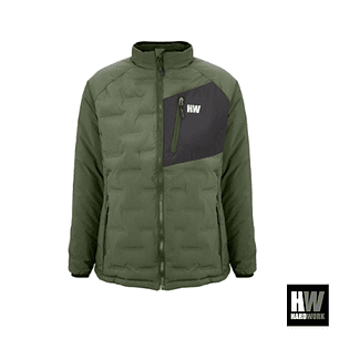 PARKA INSULADA HW EXPLORER S/GORRO MUJER VERDE OLIVA