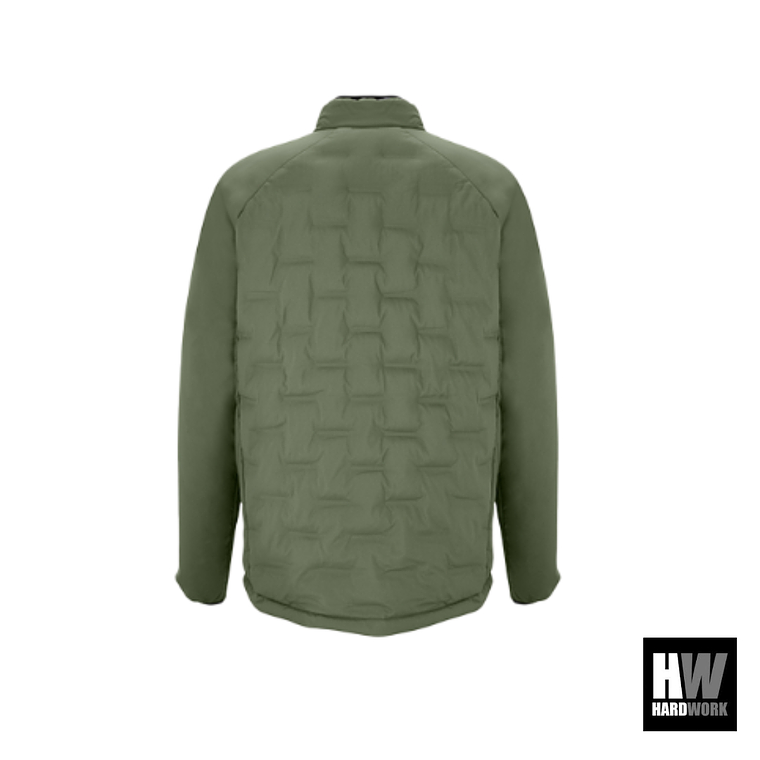 PARKA INSULADA HW EXPLORER S/GORRO MUJER VERDE OLIVA 3