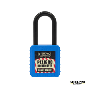 CANDADO STEELPRO DIELECTRICO AZUL