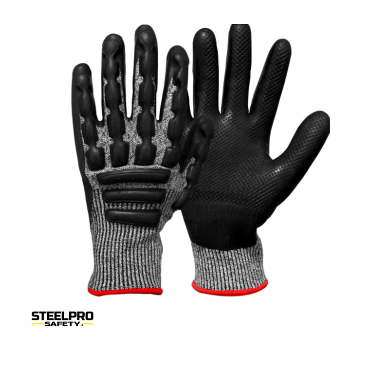 GUANTE MULTIFLEX CUT 5 IMPACT LATEX 3