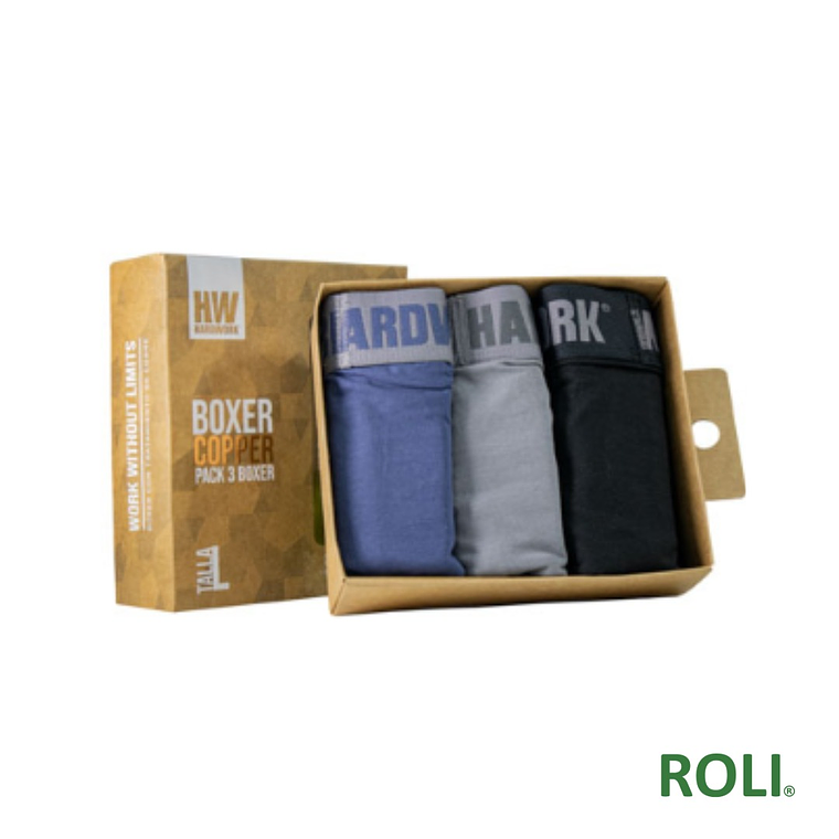 TRIPACK BOXER HW     E-COPPER 1