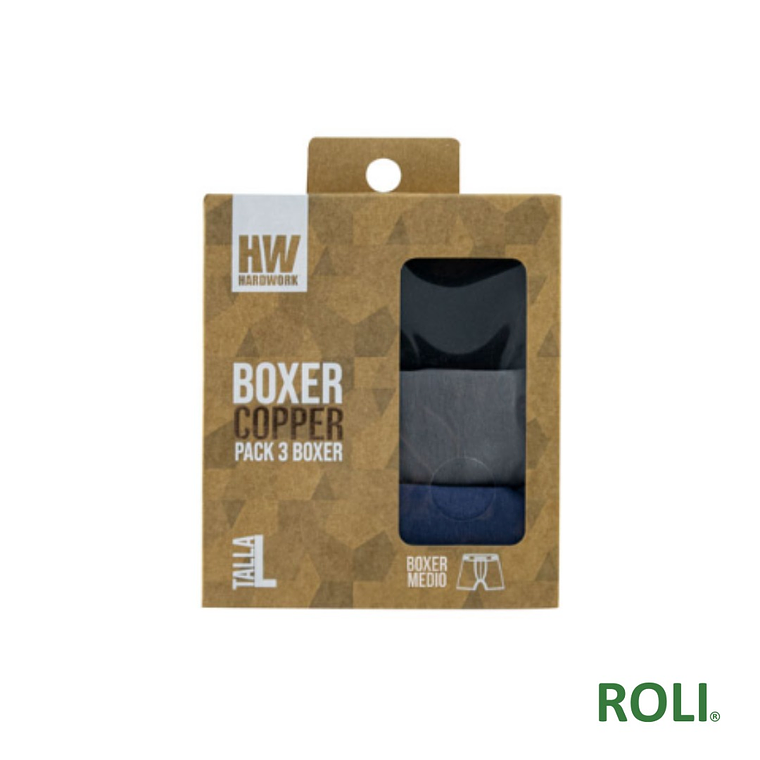 TRIPACK BOXER HW     E-COPPER 2