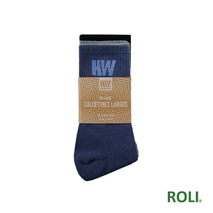 TRIPACK CALCETINES HW ALGODON MUJER