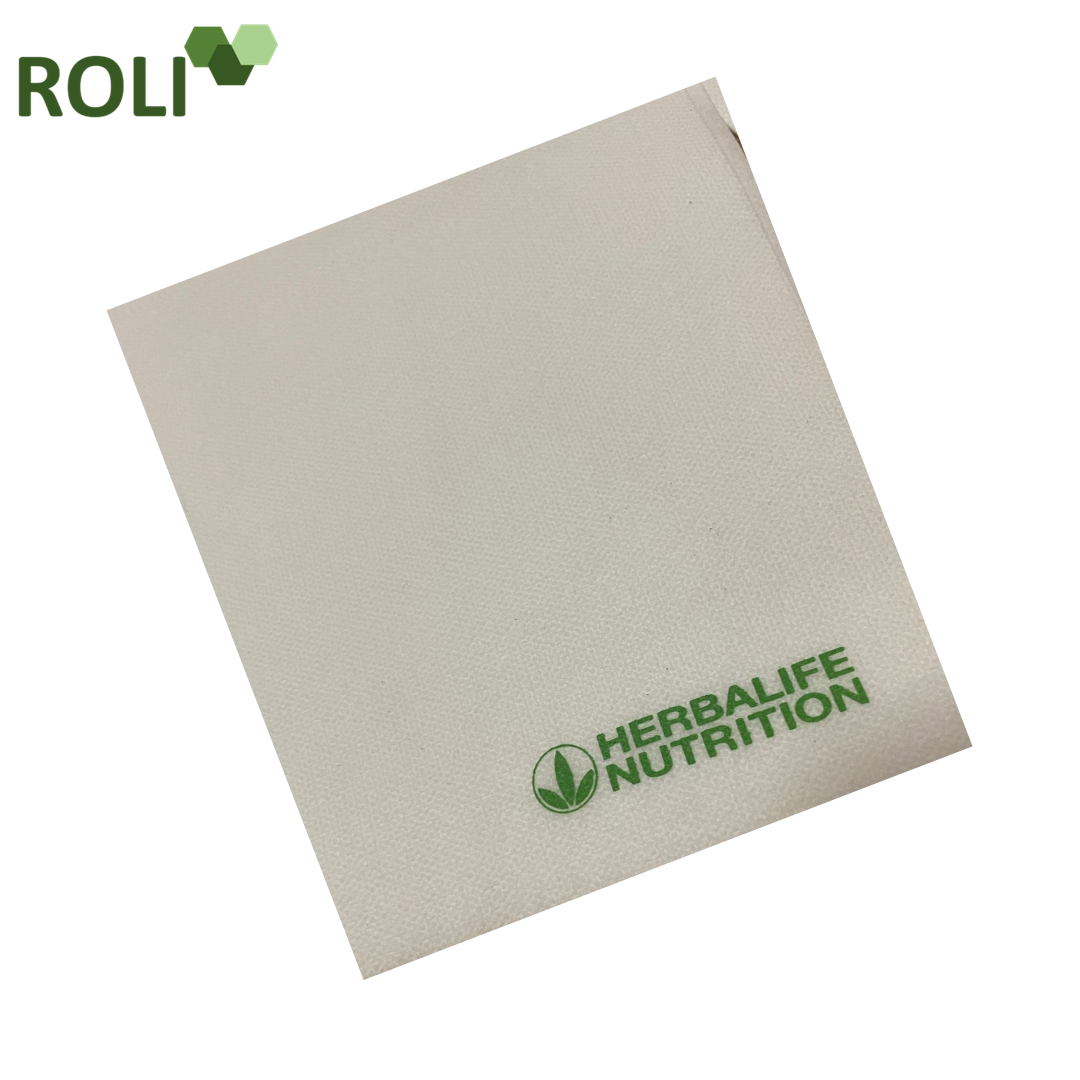 500 Servilletas Airlaid Blanca Impresa 33x33 cm-